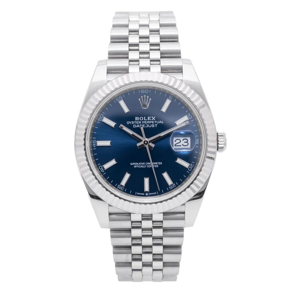 Datejust 41mm Blue Dial